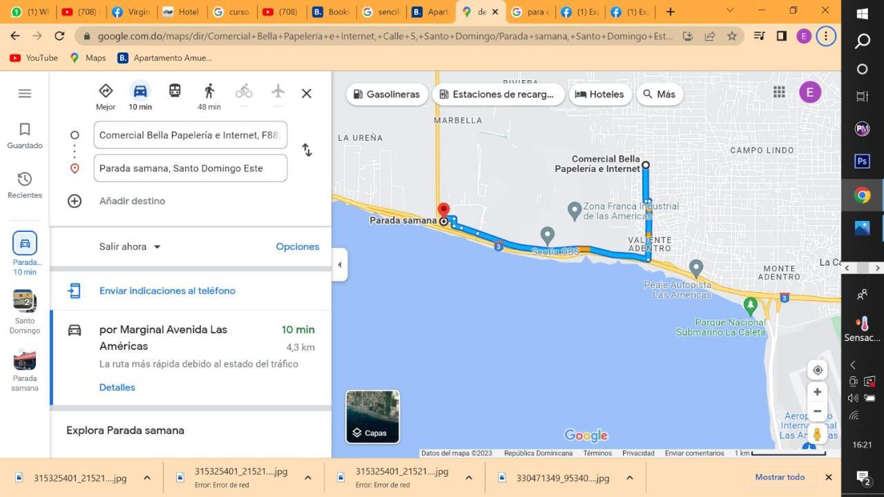 Apartamento Amueblado Caribe, Santo Domingo A 10 Minutos Del Aeropuerto Internacional De Las Americas Ngoại thất bức ảnh